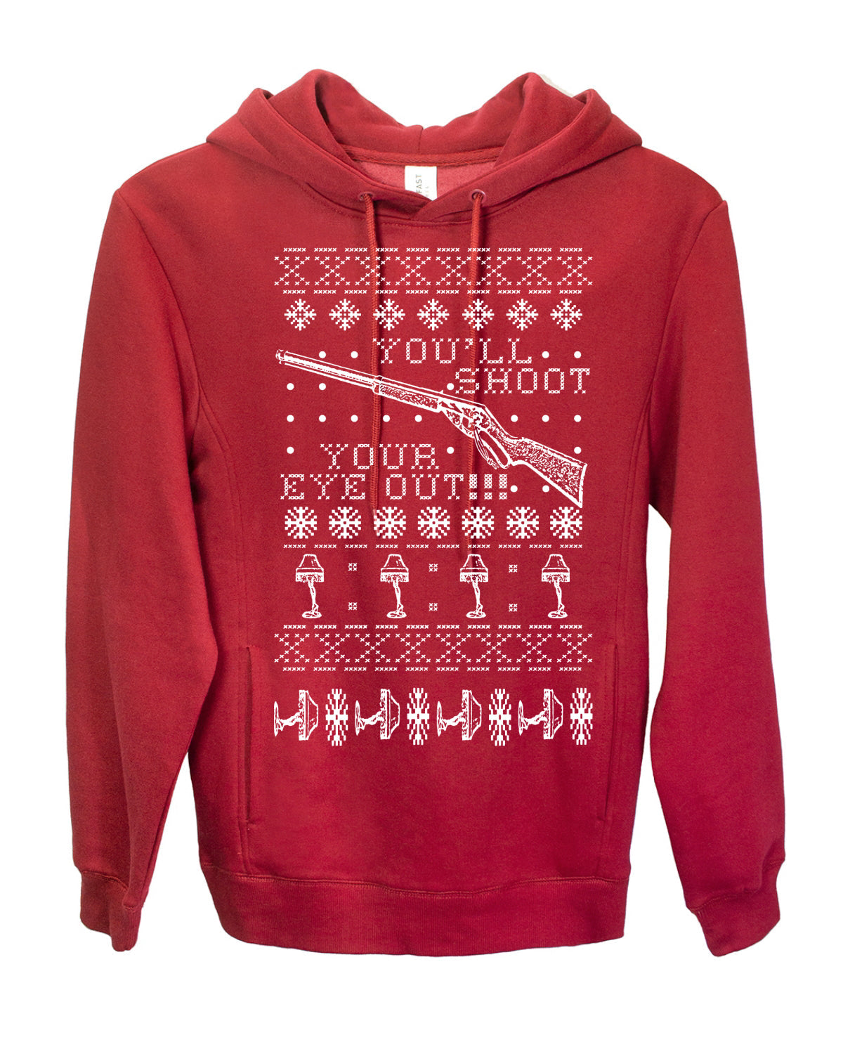 You'll Shoot Your Eye Out Christmas Premium Graphic Hoodie Sweatshirt