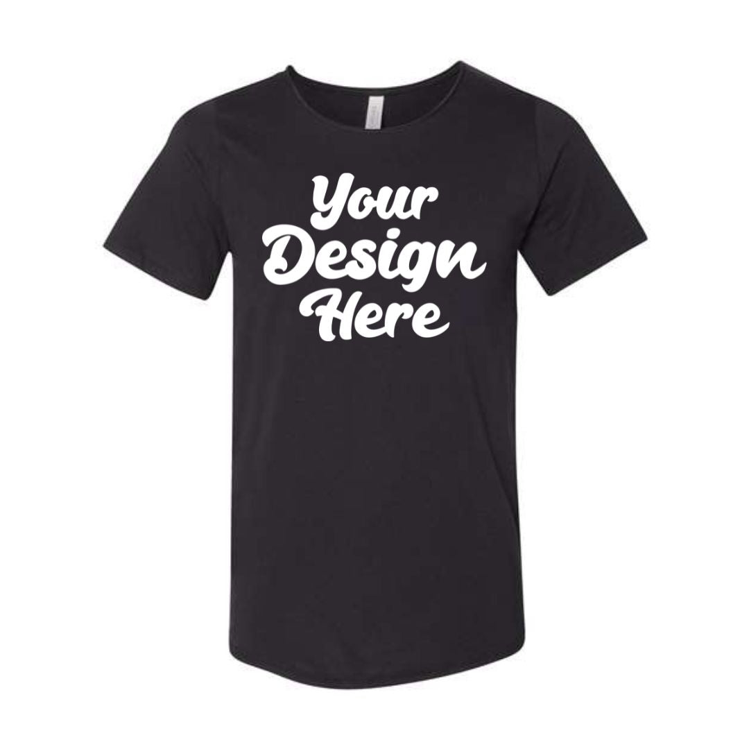3014 | Men's Raw Neck Tee