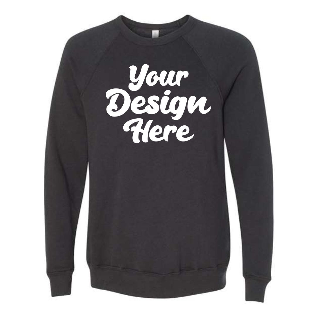 3901 | Unisex Sponge Fleece Raglan Crewneck Sweatshirt