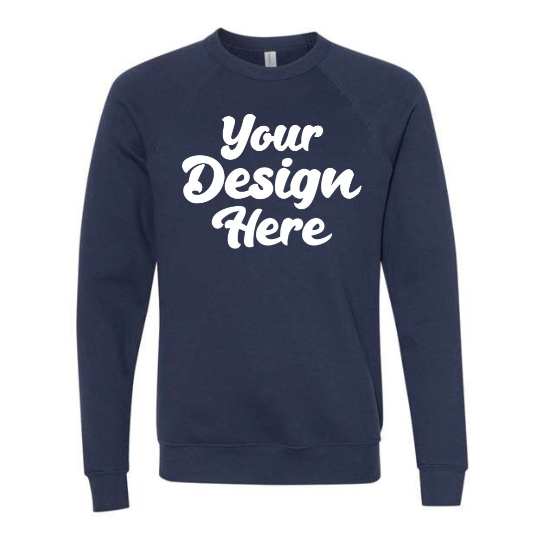 3901 | Unisex Sponge Fleece Raglan Crewneck Sweatshirt