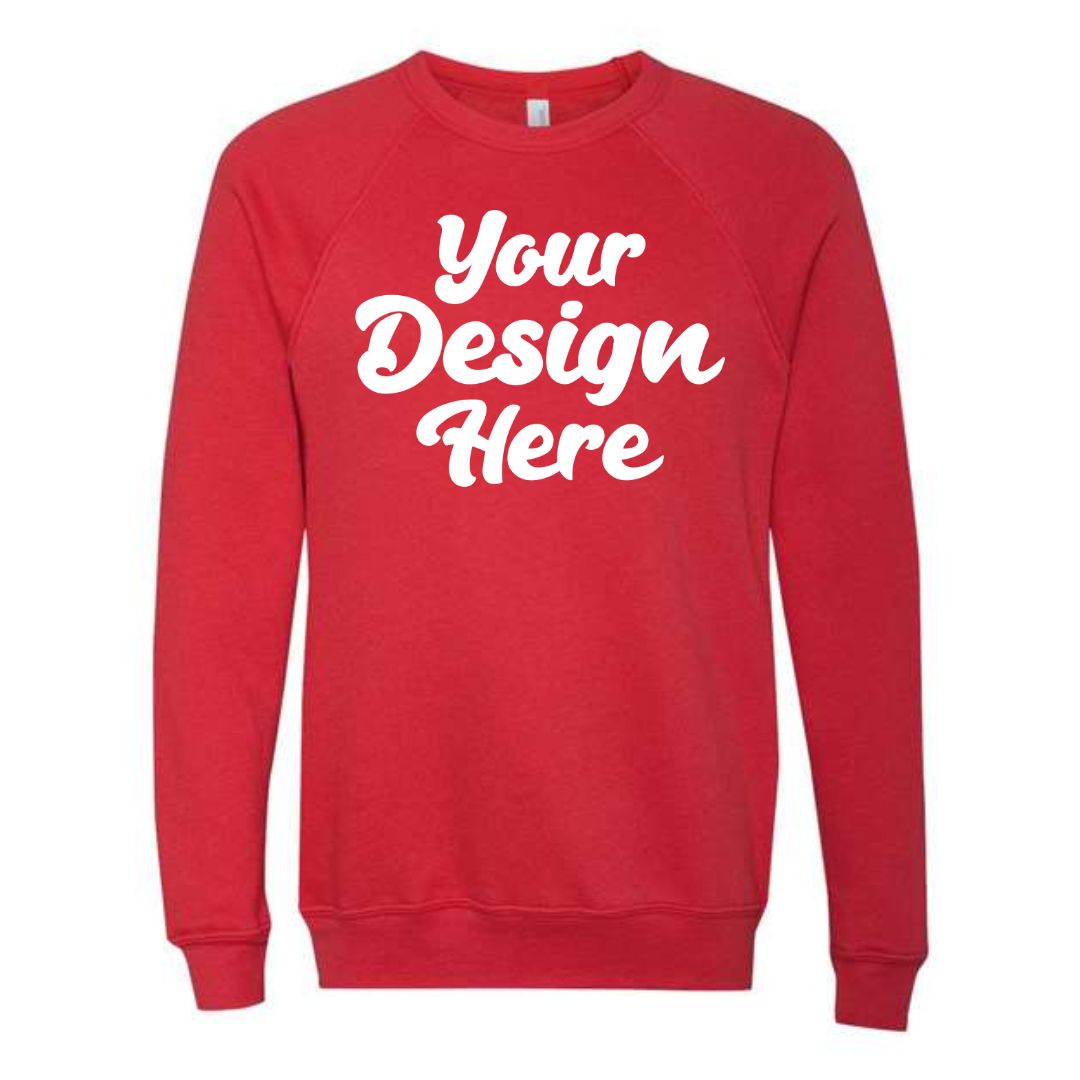 3901 | Unisex Sponge Fleece Raglan Crewneck Sweatshirt