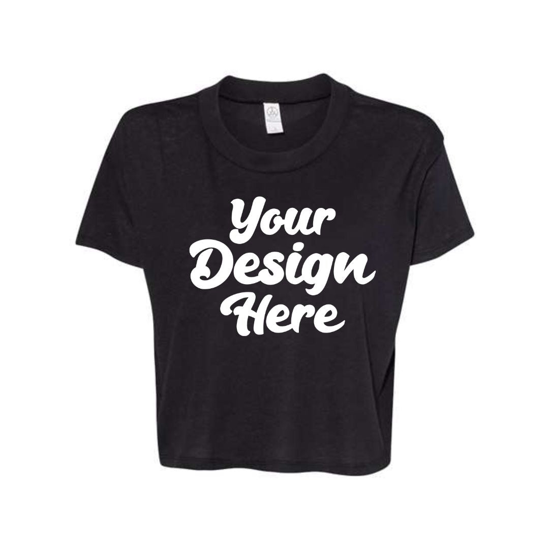 5114 | Women?s Vintage Jersey Headliner Crop Tee