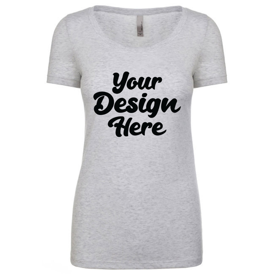 6730 | Women?s Triblend Short Sleeve Scoop