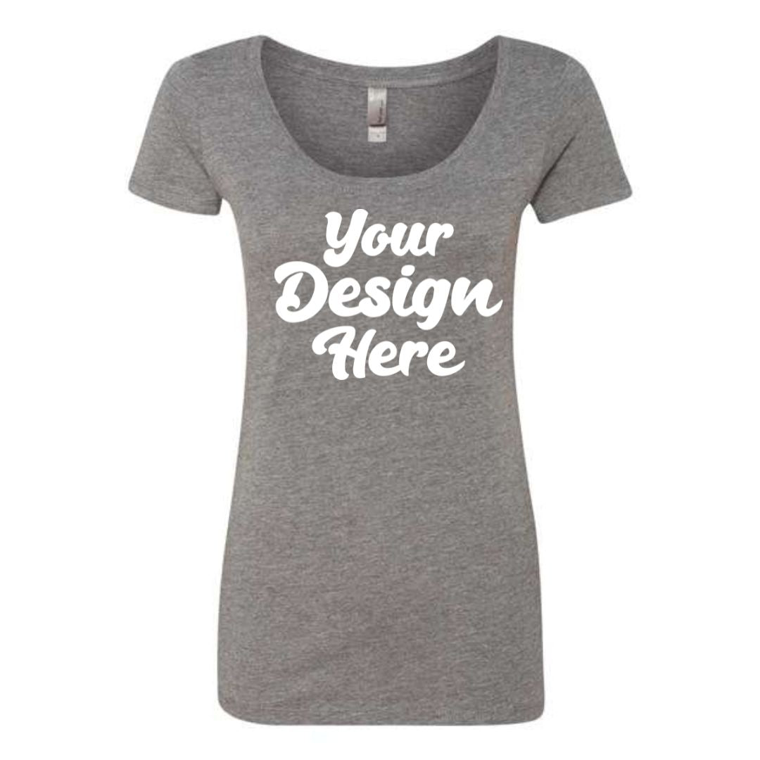 6730 | Women?s Triblend Short Sleeve Scoop