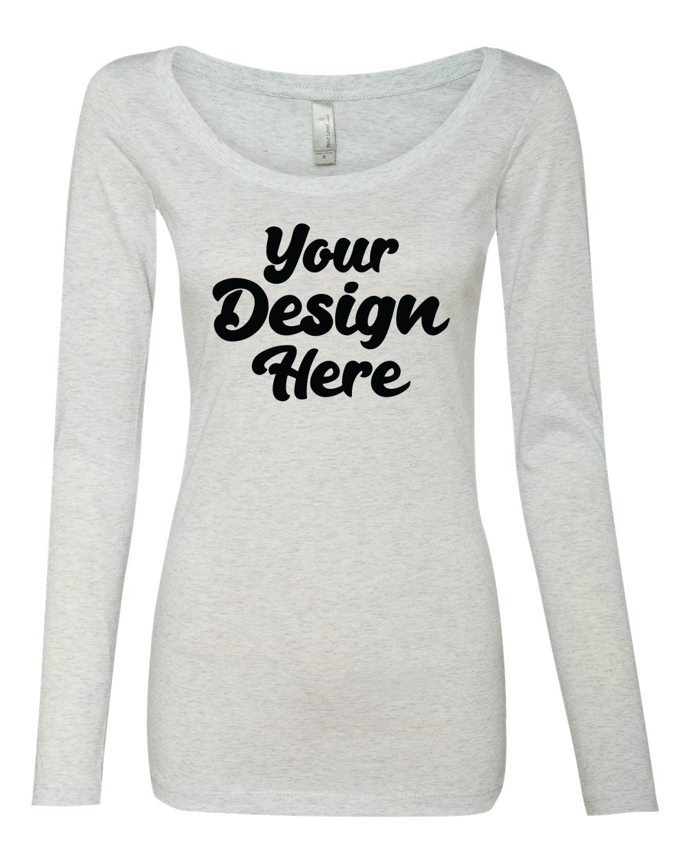 6731 | Women?s Triblend Long Sleeve Scoop