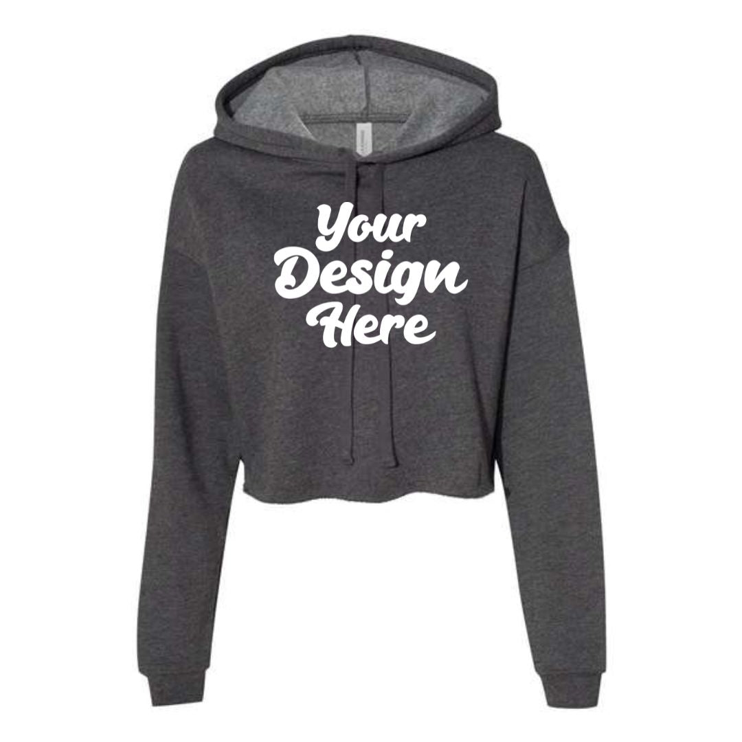 7502 | Women's Cropped Fleece Hoodie