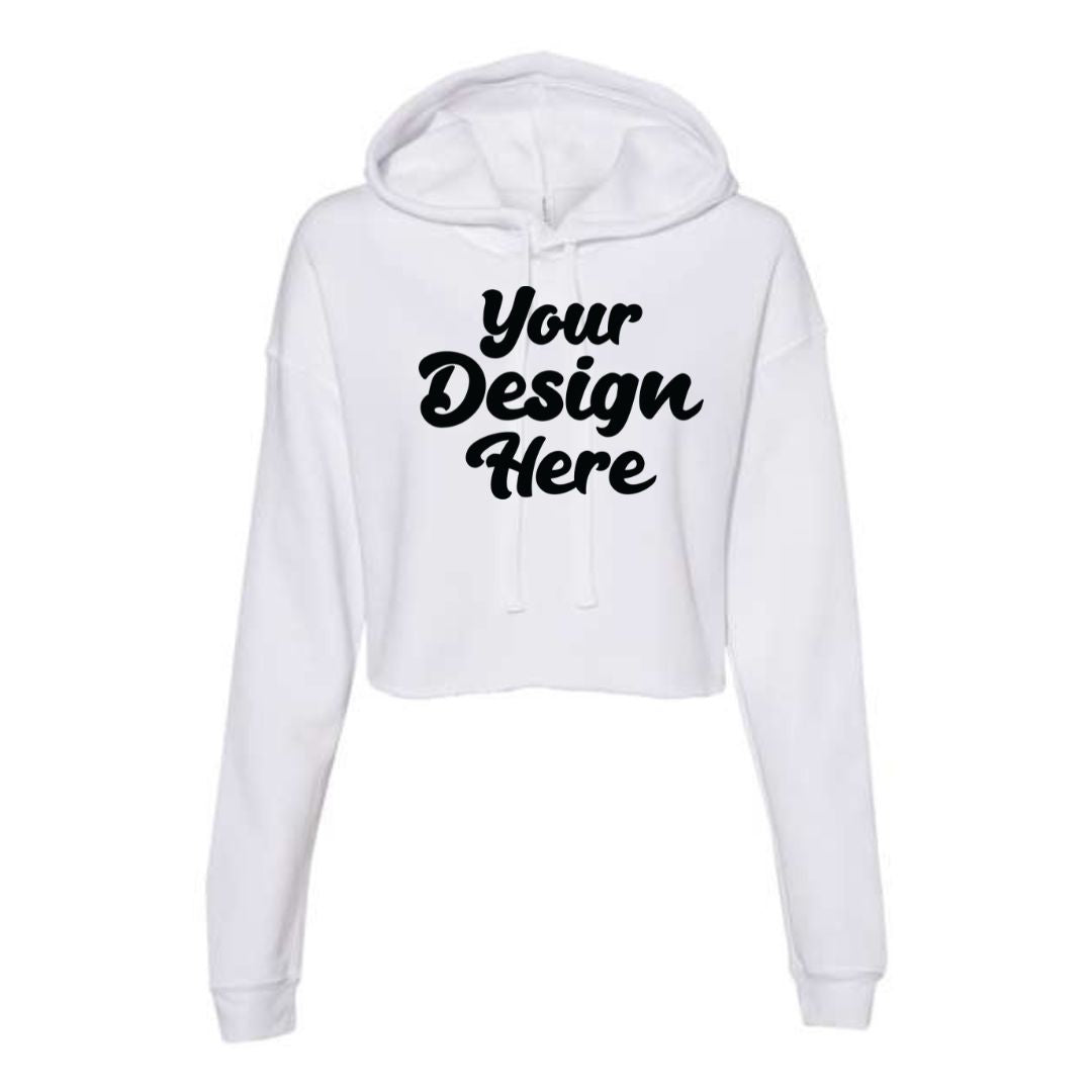 7502 | Women's Cropped Fleece Hoodie
