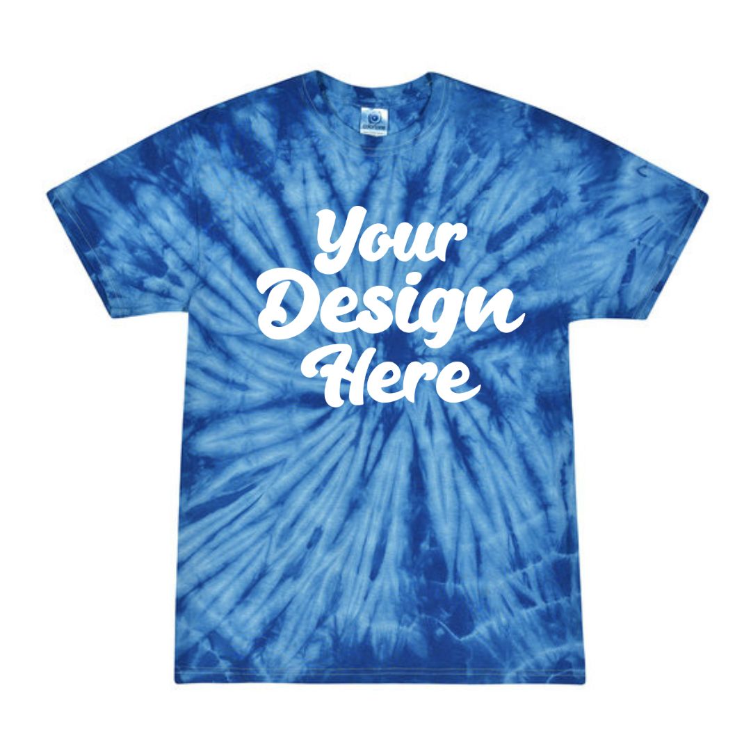 CD101 | Tie-Dye Adult 100% Cotton Spider T-Shirt