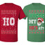 Where My Ho's At? Ho Ugly Christmas Matching Couples Crewneck T-Shirt