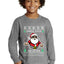 Santa Says 6 7 Meme Ugly Christmas Sweater For Kids | Youth Longsleeve Shirt