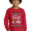 Dear Santa I Was Framed Ugly Christmas Sweater For Kids | Youth Longsleeve Shirt