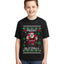 Merry Blitzmas, Football Christmas Sweater Design Ugly Christmas Sweater For Kids | Unisex Boys Girls Graphic Youth T-Shirt