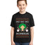 Ho Ho Ho Homerun, Baseball Fan Christmas Design Ugly Christmas Sweater For Kids | Unisex Boys Girls Graphic Youth T-Shirt