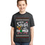 Dear Santa I Was Framed Ugly Christmas Sweater For Kids | Unisex Boys Girls Graphic Youth T-Shirt