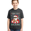 Santa Says 6 7 Numbers Meme Ugly Christmas Sweater For Kids | Unisex Boys Girls Graphic Youth T-Shirt