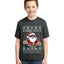 Santa Says 6 7 Meme Ugly Christmas Sweater For Kids | Unisex Boys Girls Graphic Youth T-Shirt