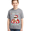 Santa Says 6 7 Numbers Meme Ugly Christmas Sweater For Kids | Unisex Boys Girls Graphic Youth T-Shirt