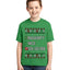 Naughty Nice 6 7 Checklist Ugly Christmas Sweater For Kids | Unisex Boys Girls Graphic Youth T-Shirt