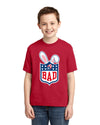 Bunny Bowl Football BAD Parody Sweater For Kids | Unisex Boys Girls Graphic Youth T-Shirt