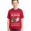 6 7 Christmas Hands Ugly Christmas Sweater For Kids | Unisex Boys Girls Graphic Youth T-Shirt