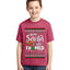 Dear Santa I Was Framed Ugly Christmas Sweater For Kids | Unisex Boys Girls Graphic Youth T-Shirt