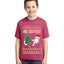 6 7 Christmas Hands Ugly Christmas Sweater For Kids | Unisex Boys Girls Graphic Youth T-Shirt