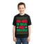 Too Cute For Ugly Sweaters Christmas Unisex Boys Girls Graphic Youth T-Shirt