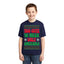 Too Cute For Ugly Sweaters Christmas Unisex Boys Girls Graphic Youth T-Shirt