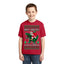Santasaurus Dinosaur Santa Merry Christmas Christmas Unisex Boys Girls Graphic Youth T-Shirt