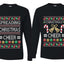 Spreading Christmas Cheer Sweater Girlfriend Boyfriend Gift His and Hers Matching Ugly Christmas Couple Long Sleeve Shirt