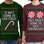 It Isn't Going to Lick Itself Candy Cane They Won't Suck Themselves Funny Couples Shirt Girlfriend Boyfriend Gift His and Hers Matching Ugly Christmas Couple Long Sleeve Shirt