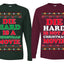 Die Hard is a Not Christmas Movie | McClane Nakatomi Matching His and Hers Couples Shirt  Girlfriend Boyfriend Gift His and Hers Matching Ugly Christmas Couple Long Sleeve Shirt