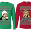 We're Gonna Have the Hap Hap Happiest Christmas, It's Christmas and We're All In Misery Couples Shirt Girlfriend Boyfriend Gift His and Hers Matching Ugly Christmas Couple Long Sleeve Shirt