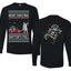Christmas Vacation Merry Christmas Shitter's Full Ugly Christmas Front and Back Sweater Mens Long Sleeve Shirt