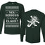 You Serious Clark Christmas Vacation Movie  Ugly Christmas Front and Back Sweater Mens Long Sleeve Shirt