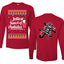Jolliest Bunch of Assholes Xmas Movie Ugly Christmas Front and Back Sweater Mens Long Sleeve Shirt