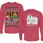 Dashing Through The Snow Classic 90s Holiday Movie Front and Back Unisex Ugly Christmas Sweater Mens Long Sleeve Shirt