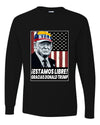 Estamos Libre, Gracias Donald Trump Make Venezuela Great Again Sweater, Unisex Mens Long Sleeve Shirt