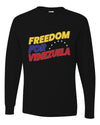Freedom For Venezuelan Sweater, Unisex Mens Long Sleeve Shirt