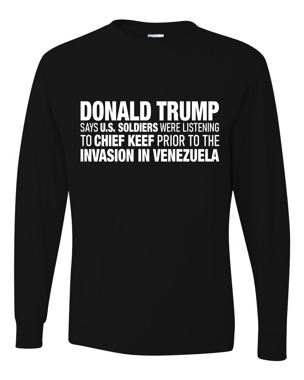 Viral Political Meme Shirt Sweater, Unisex Mens Long Sleeve Shirt