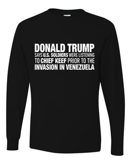 Viral Political Meme Shirt Sweater, Unisex Mens Long Sleeve Shirt