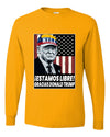 Estamos Libre, Gracias Donald Trump Make Venezuela Great Again Sweater, Unisex Mens Long Sleeve Shirt