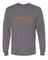 West Virginia  Camo Fill Orange Outline Sweater, Unisex Mens Long Sleeve Shirt