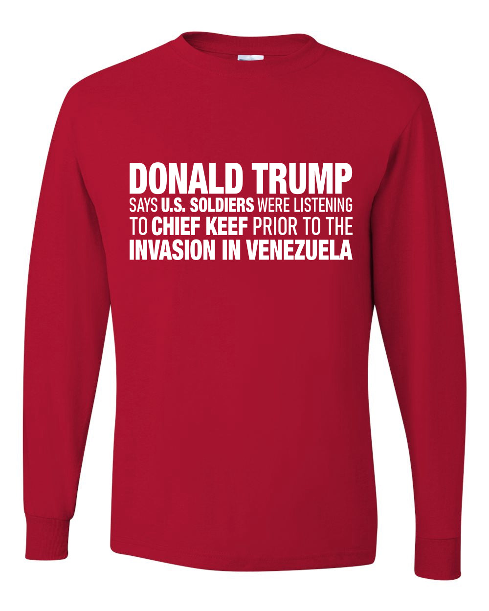 Viral Political Meme Shirt Sweater, Unisex Mens Long Sleeve Shirt