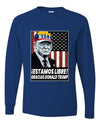Estamos Libre, Gracias Donald Trump Make Venezuela Great Again Sweater, Unisex Mens Long Sleeve Shirt