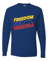 Freedom For Venezuelan Sweater, Unisex Mens Long Sleeve Shirt