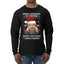 Merry Christmas to Everyone Except Carole Baskin Ugly Christmas Sweater Mens Long Sleeve Shirt