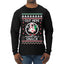 Out Here Looking Like A Snack Cookie Ugly Christmas Sweater Mens Long Sleeve Shirt