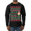 Santa Too Hot For Sweaters Shirt Ugly Christmas Sweater Mens Long Sleeve Shirt