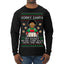 Sorry Santa Dad Never Came Back With Milk, Other Kid, Funny Viral Daddy Left Sad Kid Meme Ugly Christmas Sweater Mens Long Sleeve Shirt